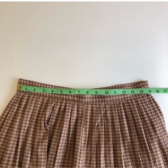 Massimo Dutti Culotte pleated houndstooth … - Picture 4 of 6